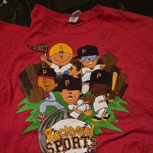 Backyard Sports Kids Red T-Shirt